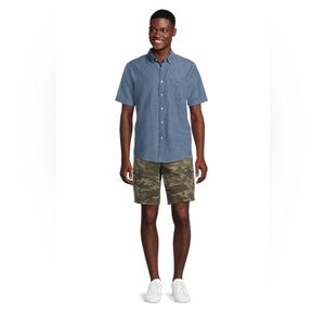 George Camouflage Cargo Shorts, 10.5" Inseam